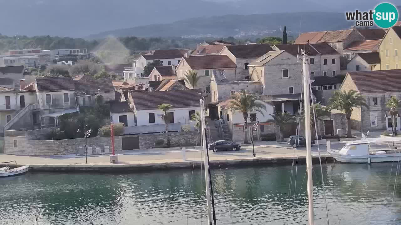 Webcam Vrboska marina | Hvar Insel | Dalmatien
