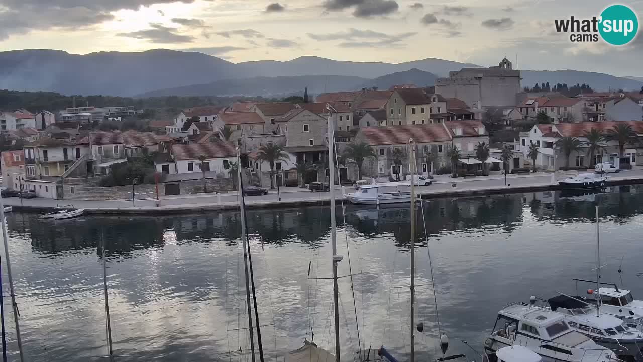 Livecam Vrboska marina | Hvar island | Dalmatia