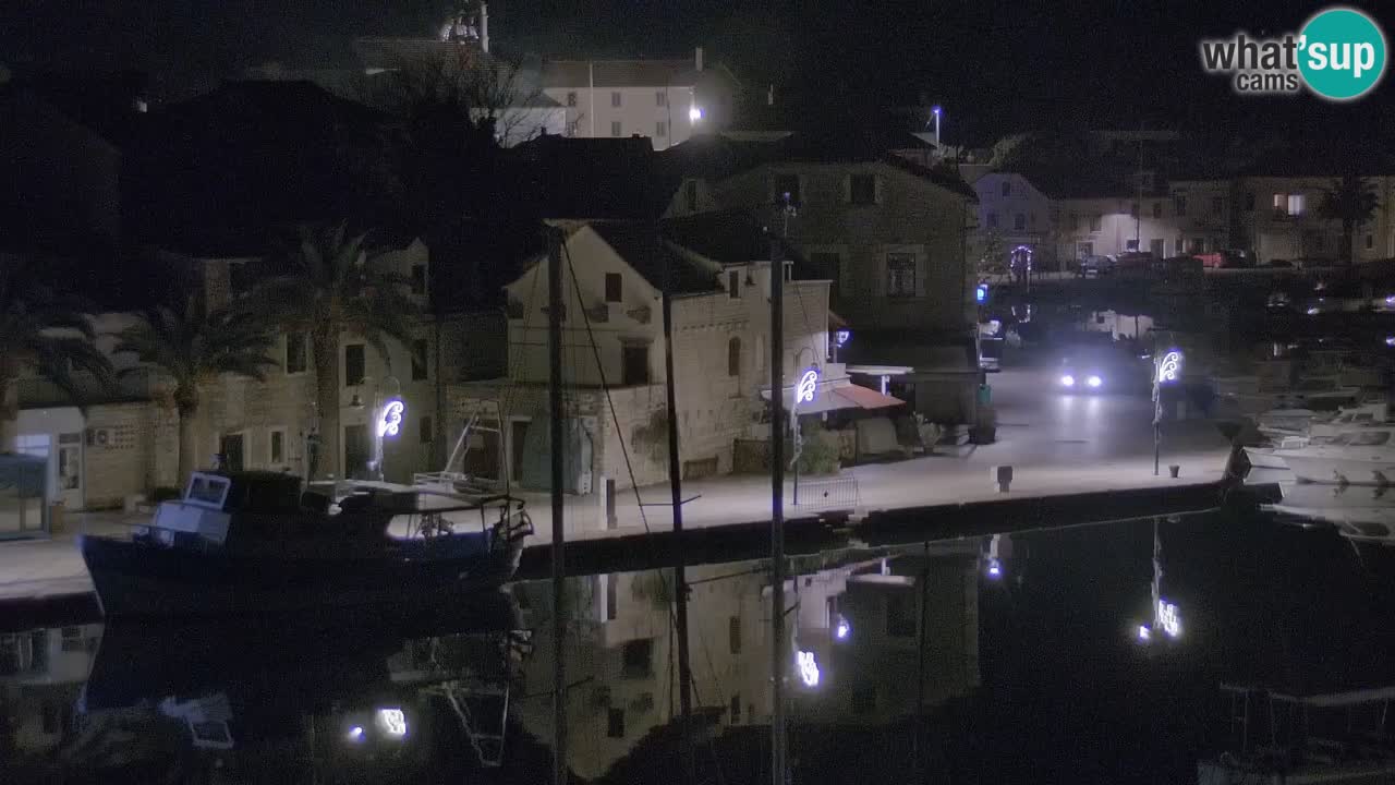 Livecam Hvar Vrboska marina | Île de Hvar | Dalmatia