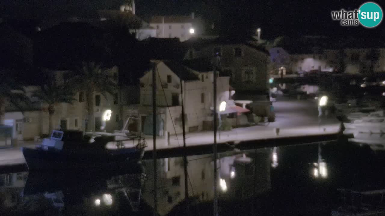 Livecam Hvar Vrboska marina | Île de Hvar | Dalmatia