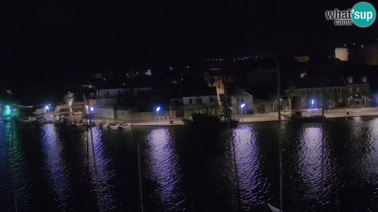 Webcam Hvar Vrboska marina | Dalmazia