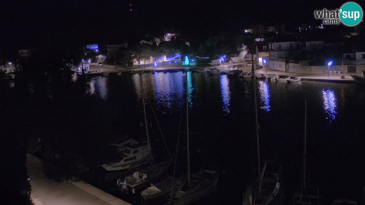 Livecam Hvar Vrboska marina | Île de Hvar | Dalmatia