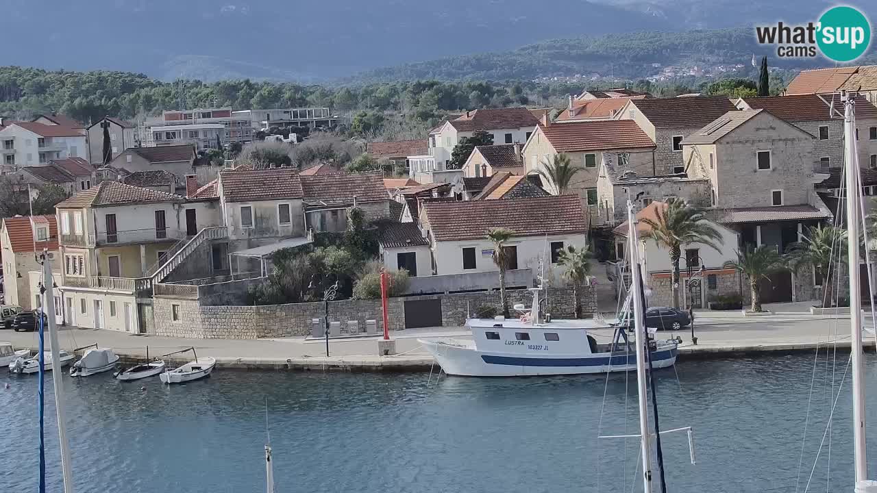 Livecam Vrboska marina | Hvar island | Dalmatia