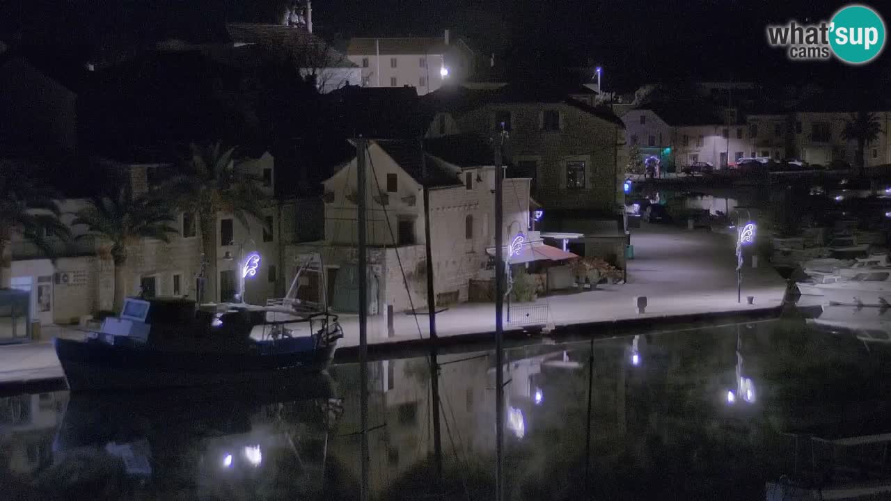 Webcam Hvar Vrboska marina | Dalmazia