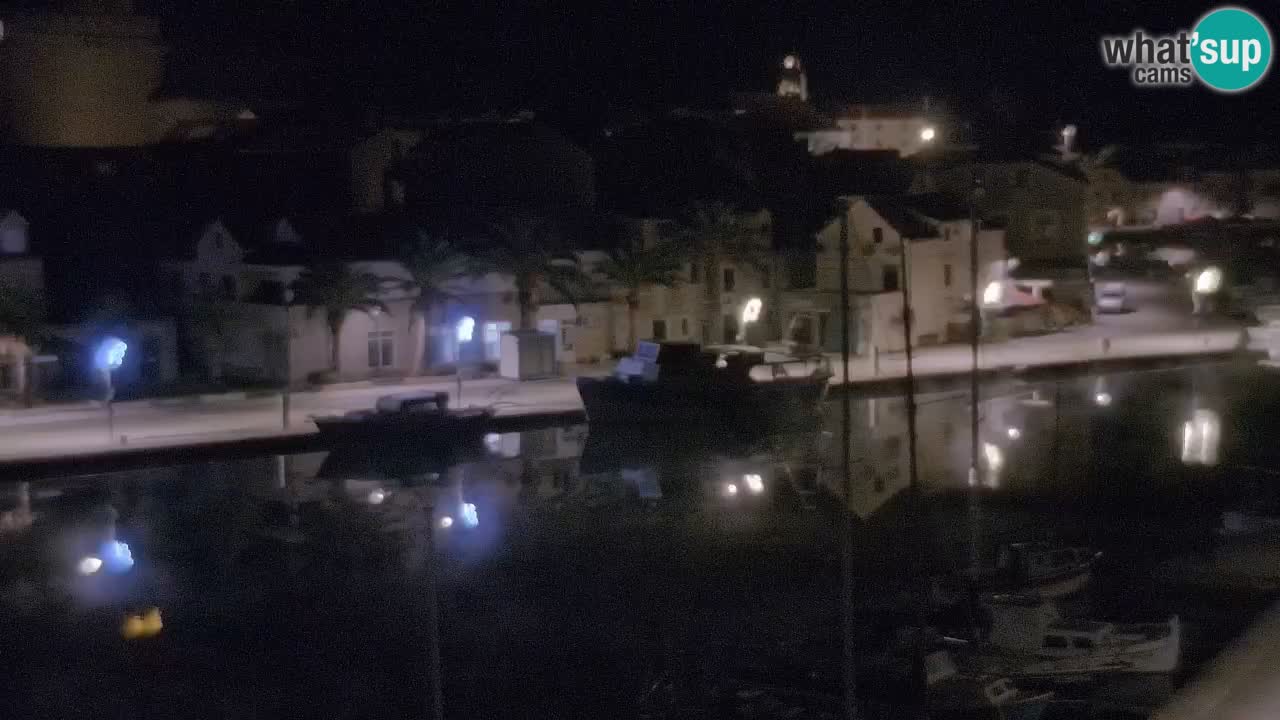 Webcam Vrboska marina | Hvar Insel | Dalmatien