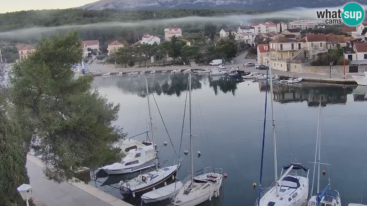 Webcam Hvar Vrboska marina | Dalmazia
