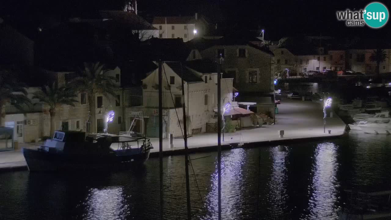 Webcam Hvar Vrboska marina | Dalmazia