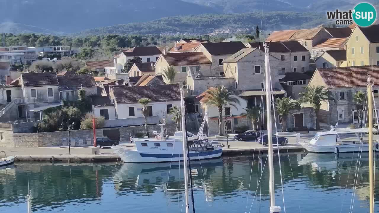 Webcam Hvar Vrboska marina | Dalmazia
