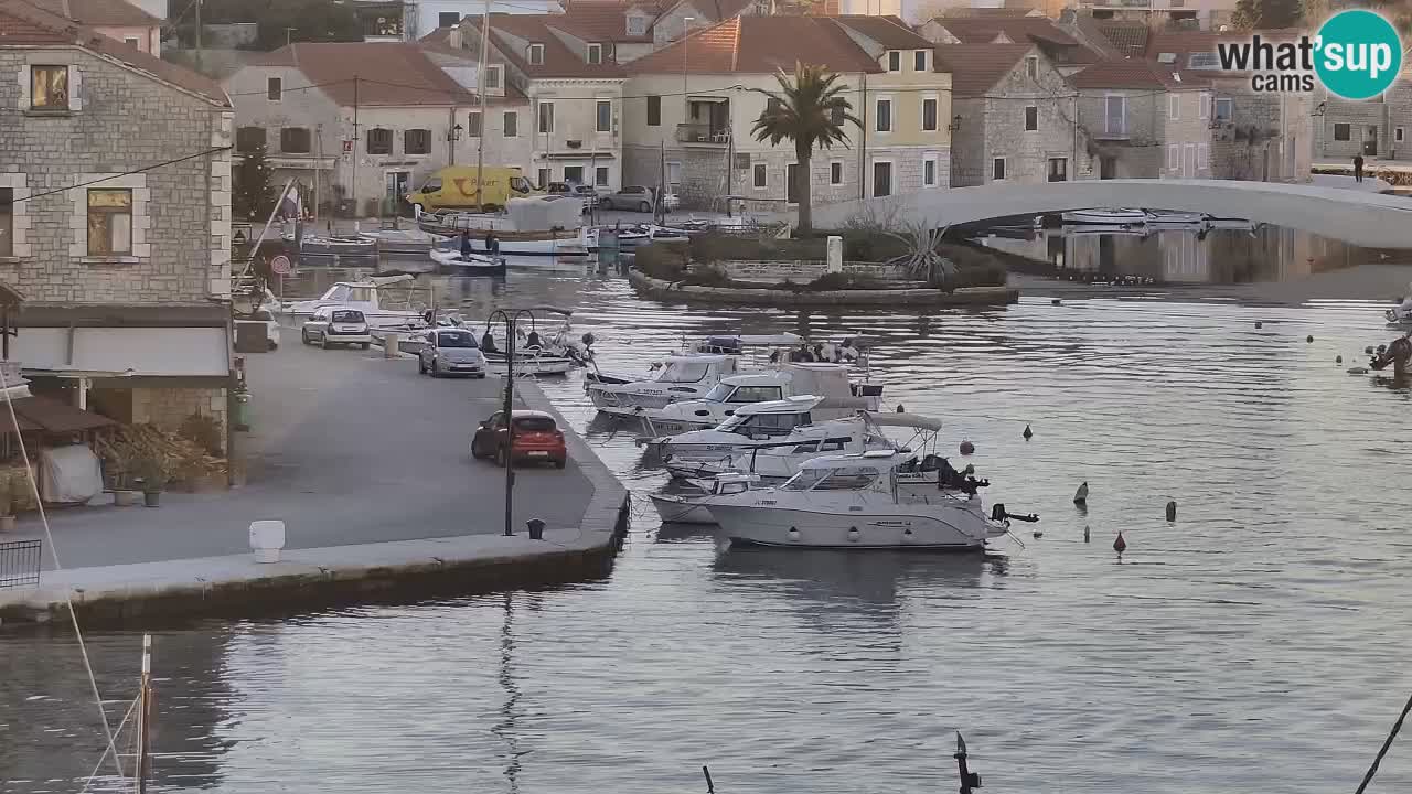 Livecam Vrboska marina | Hvar island | Dalmatia