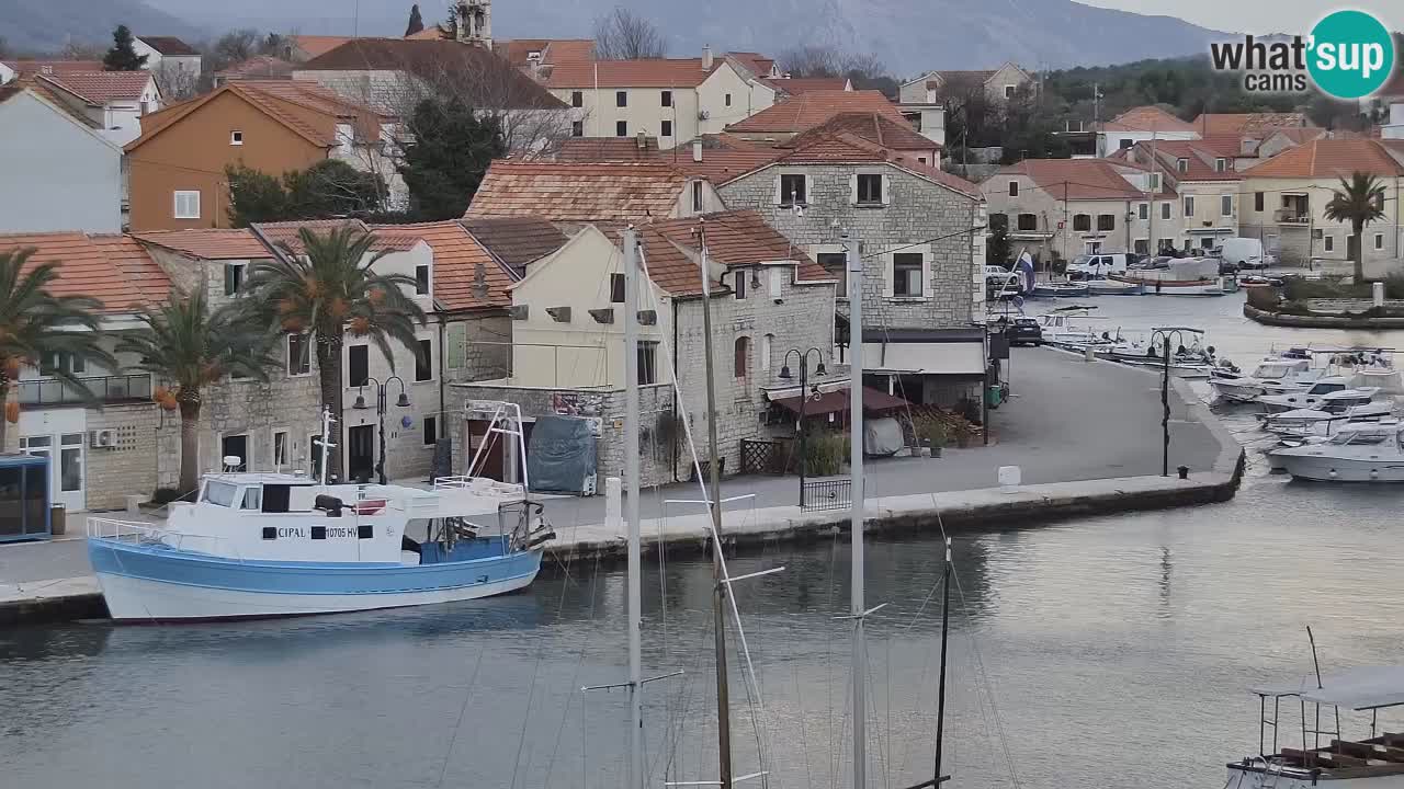 Livecam Hvar Vrboska marina | Île de Hvar | Dalmatia
