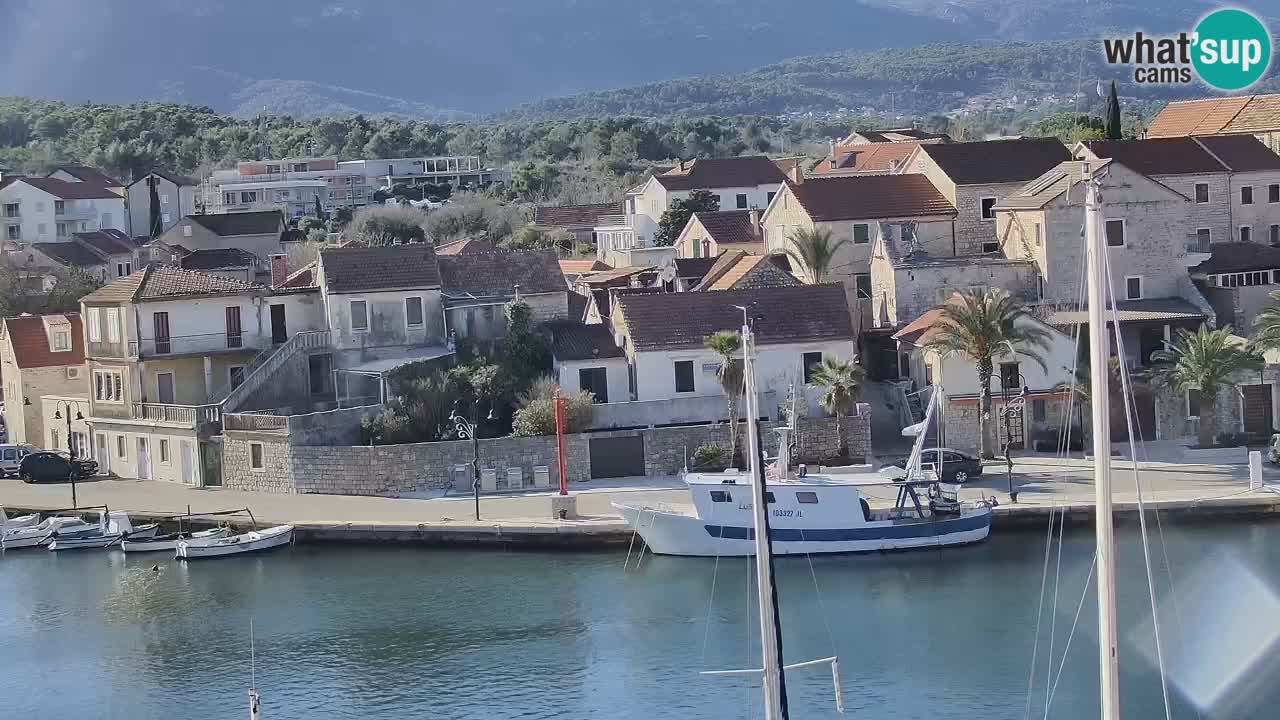 Livecam Vrboska marina | Hvar island | Dalmatia