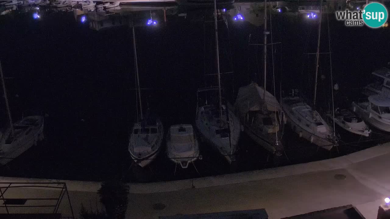 Webcam Vrboska marina | Hvar Insel | Dalmatien