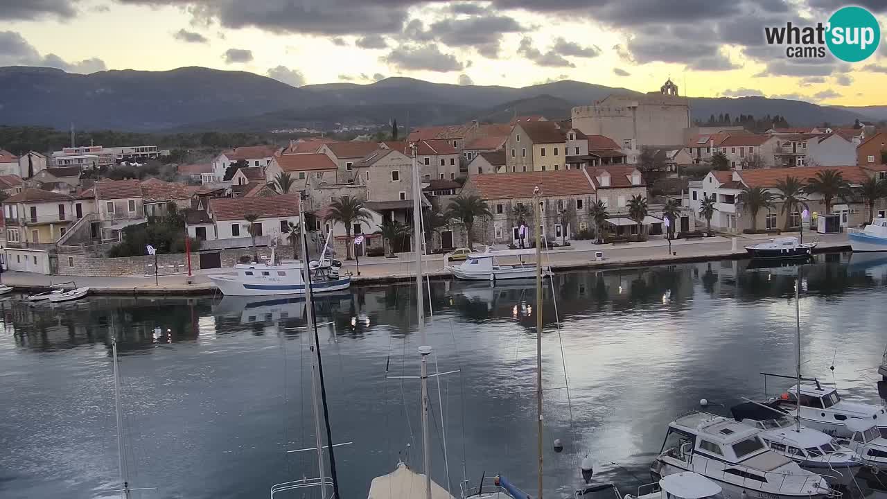 Web kamera Hvar Vrboska marina | otok Hvar | Dalmacija