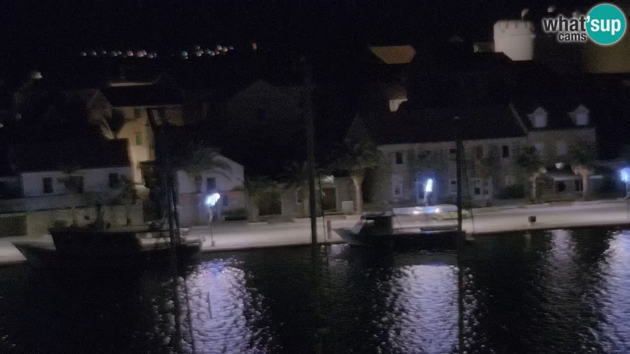 Webcam Vrboska marina | Hvar Insel | Dalmatien