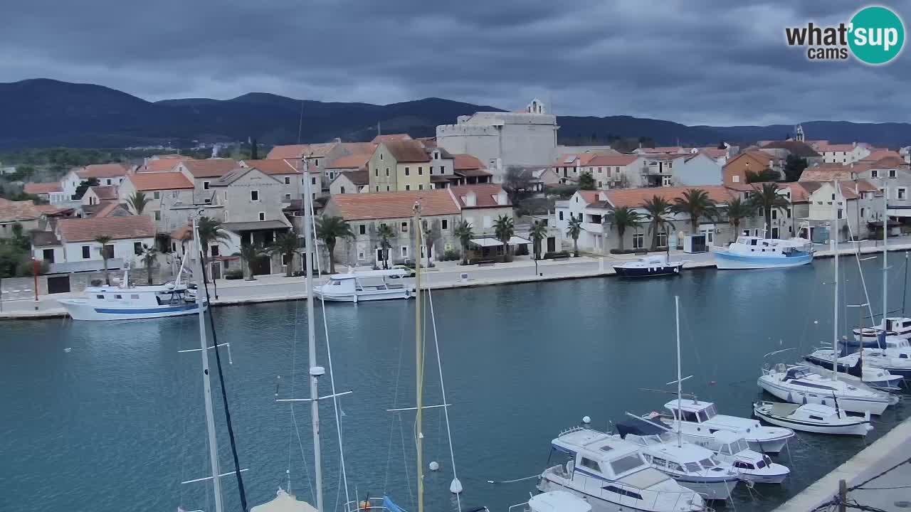Livecam Vrboska marina | Hvar island | Dalmatia