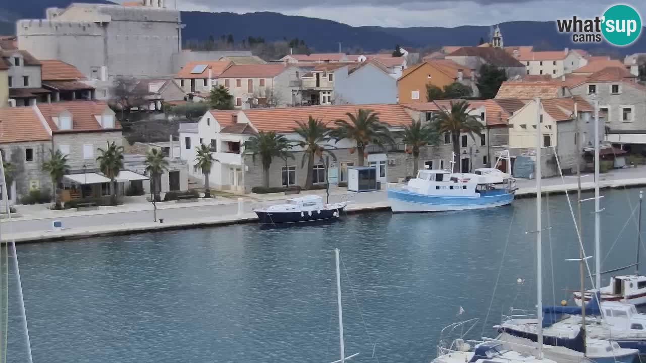 Webcam Vrboska marina | Hvar Insel | Dalmatien