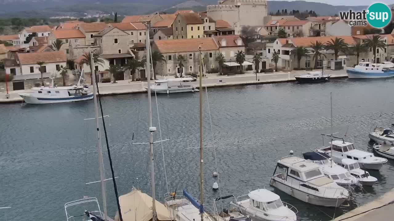 Webcam Hvar Vrboska marina | Dalmazia