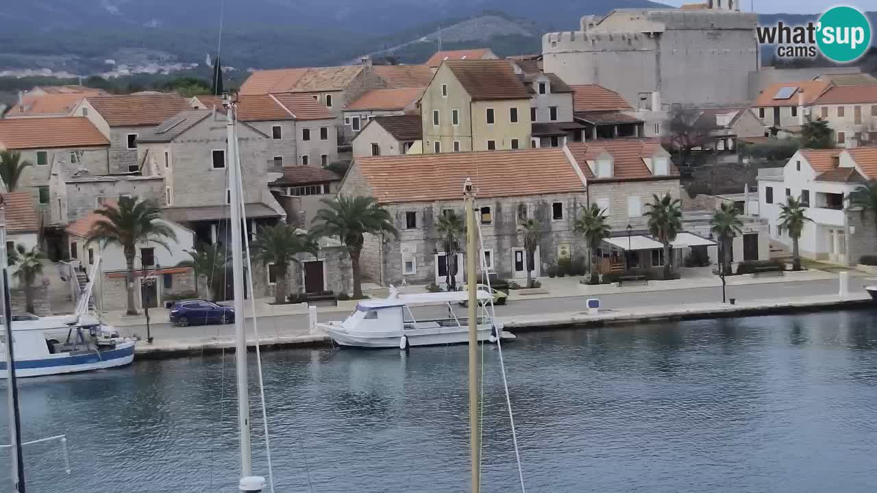 Webcam Hvar Vrboska marina | Dalmazia