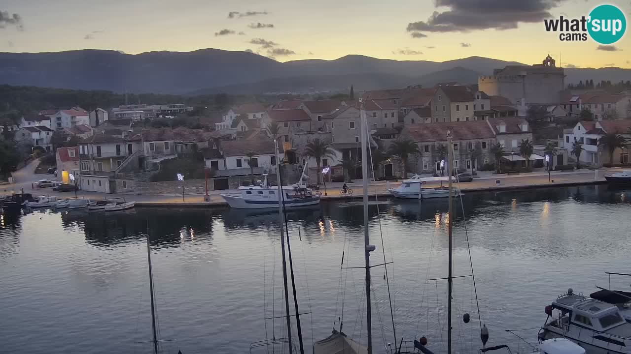 Webcam Hvar Vrboska marina | Dalmazia