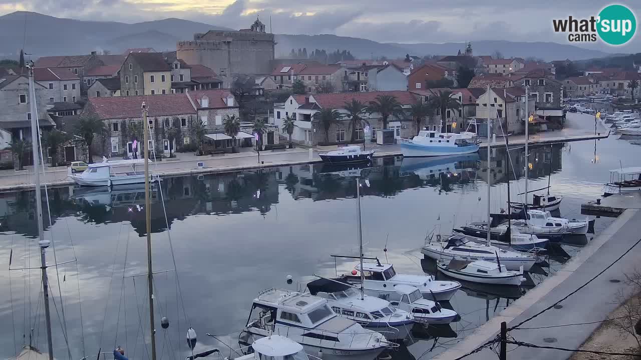 Webcam Vrboska marina | Hvar Insel | Dalmatien