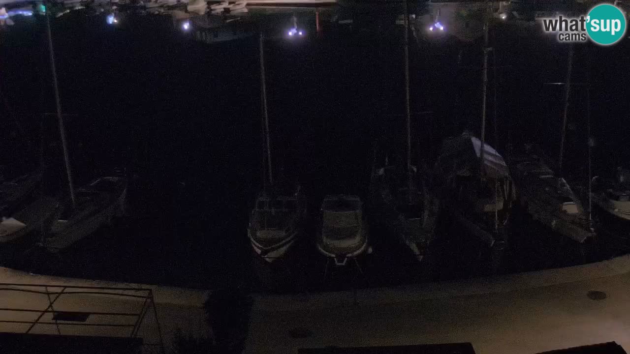 Webcam Vrboska marina | Hvar Insel | Dalmatien