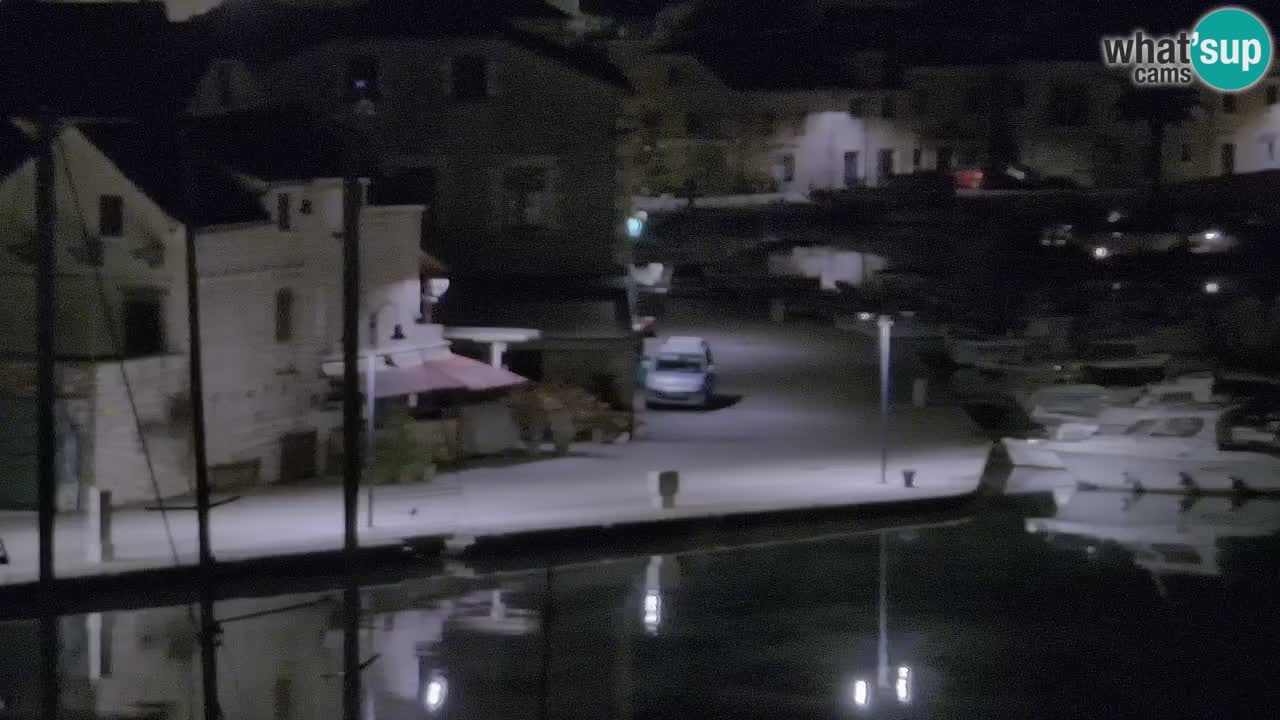 Livecam Hvar Vrboska marina | Île de Hvar | Dalmatia