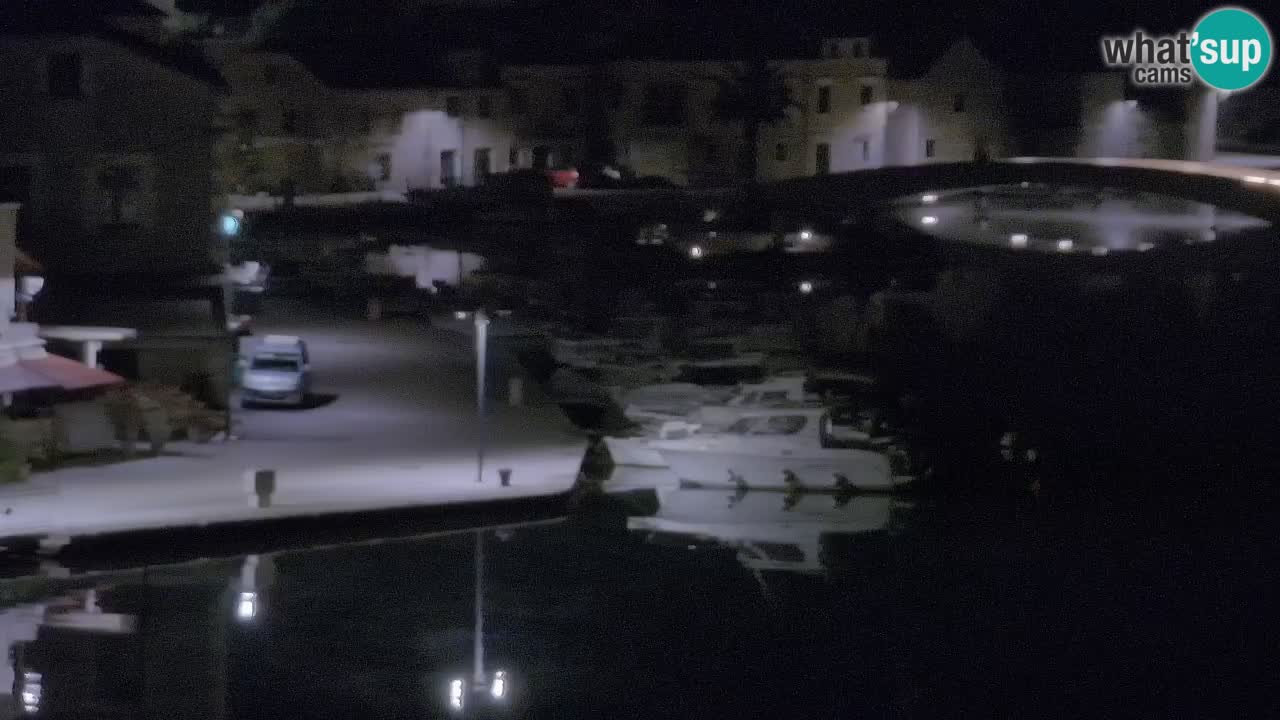 Webcam Vrboska marina | Hvar Insel | Dalmatien