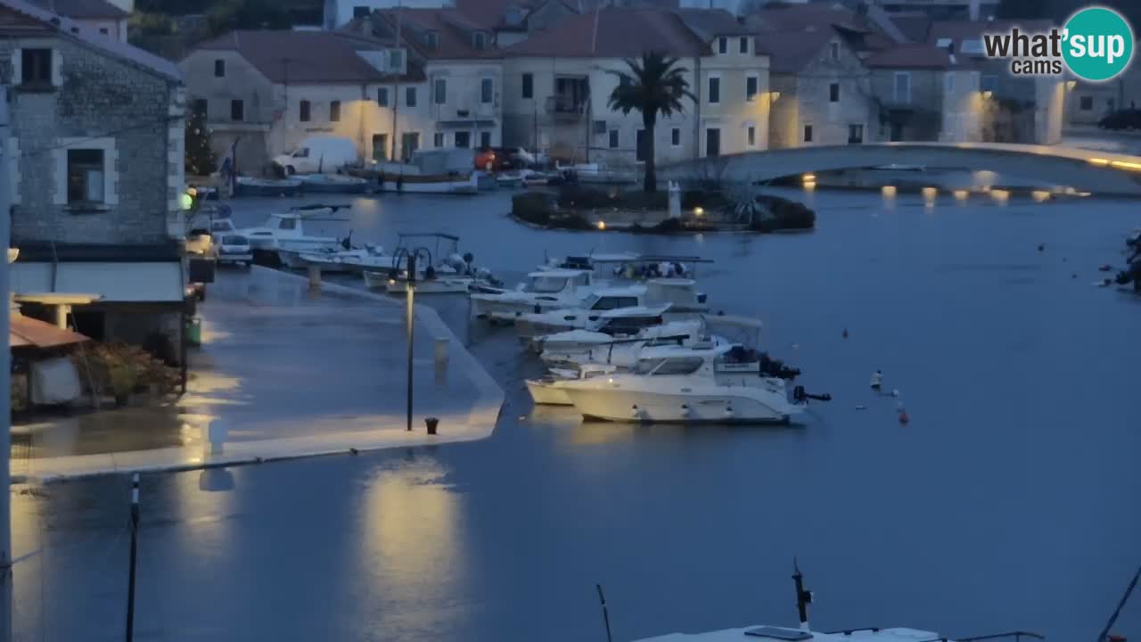 Livecam Hvar Vrboska marina | Île de Hvar | Dalmatia