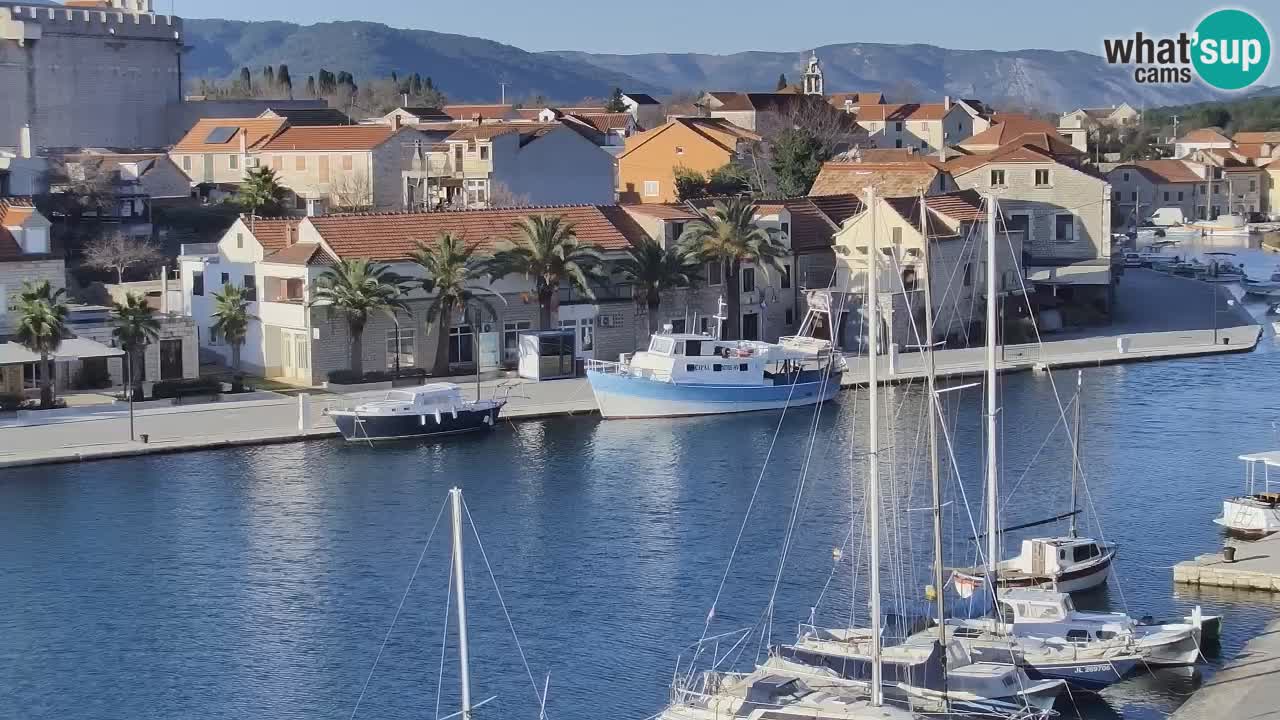 Livecam Hvar Vrboska marina | Île de Hvar | Dalmatia