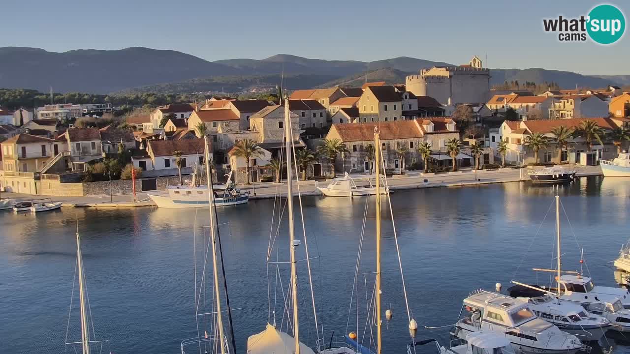 Webcam Vrboska marina | Hvar Insel | Dalmatien