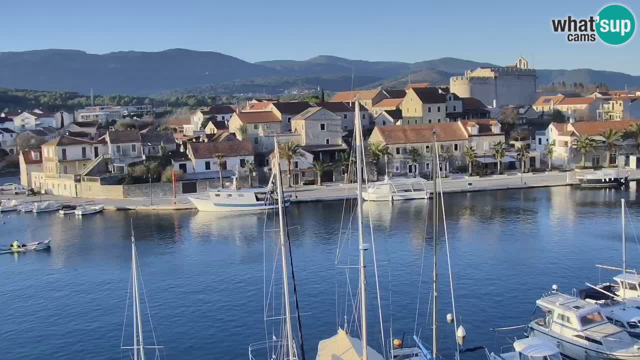 Webcam Vrboska marina | Hvar Insel | Dalmatien