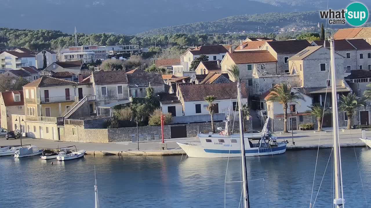Web kamera Hvar Vrboska marina | otok Hvar | Dalmacija