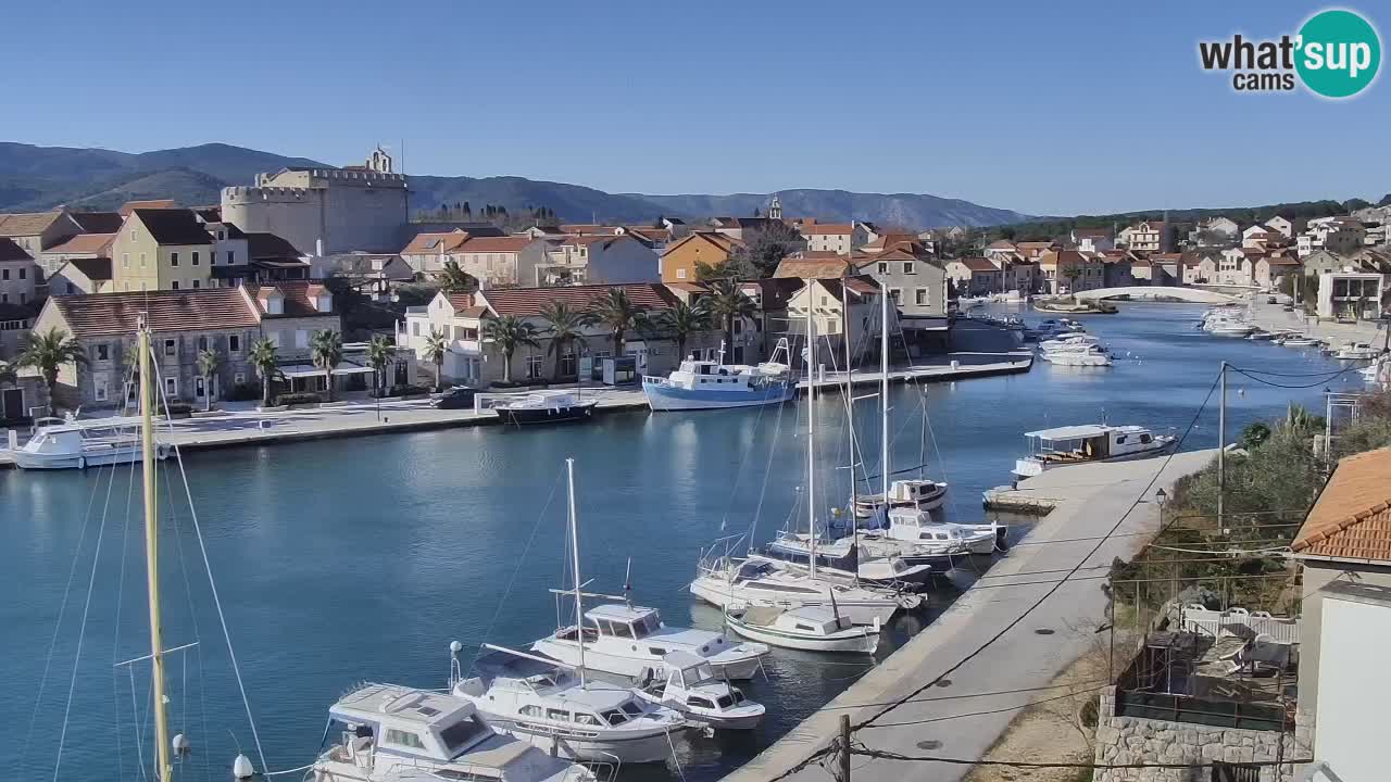Livecam Hvar Vrboska marina | Île de Hvar | Dalmatia