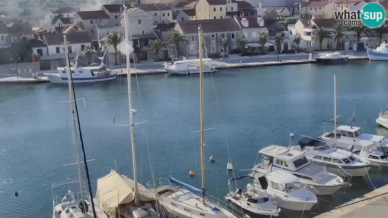 Webcam Vrboska marina | Hvar Insel | Dalmatien