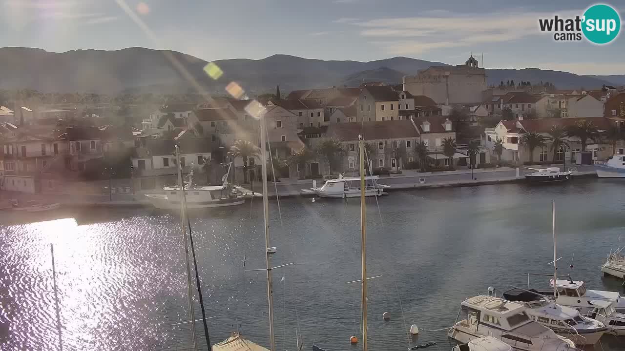 Livecam Hvar Vrboska marina | Île de Hvar | Dalmatia