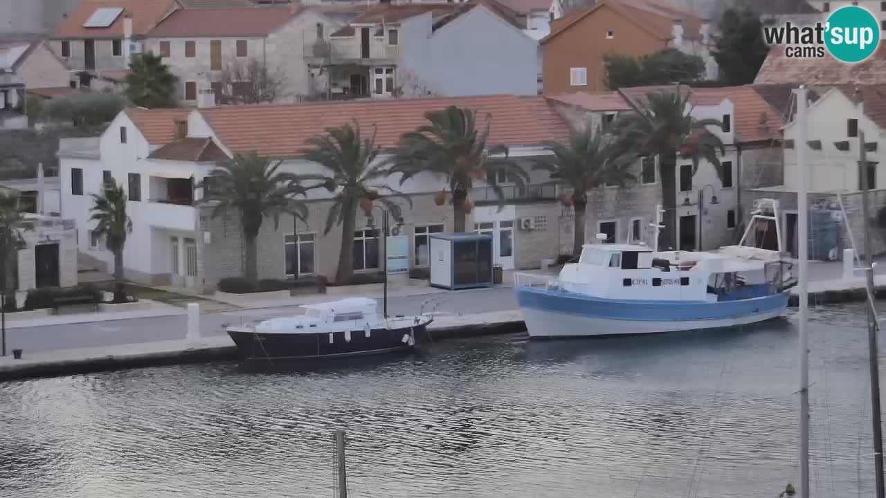 Webcam Hvar Vrboska marina | Dalmazia