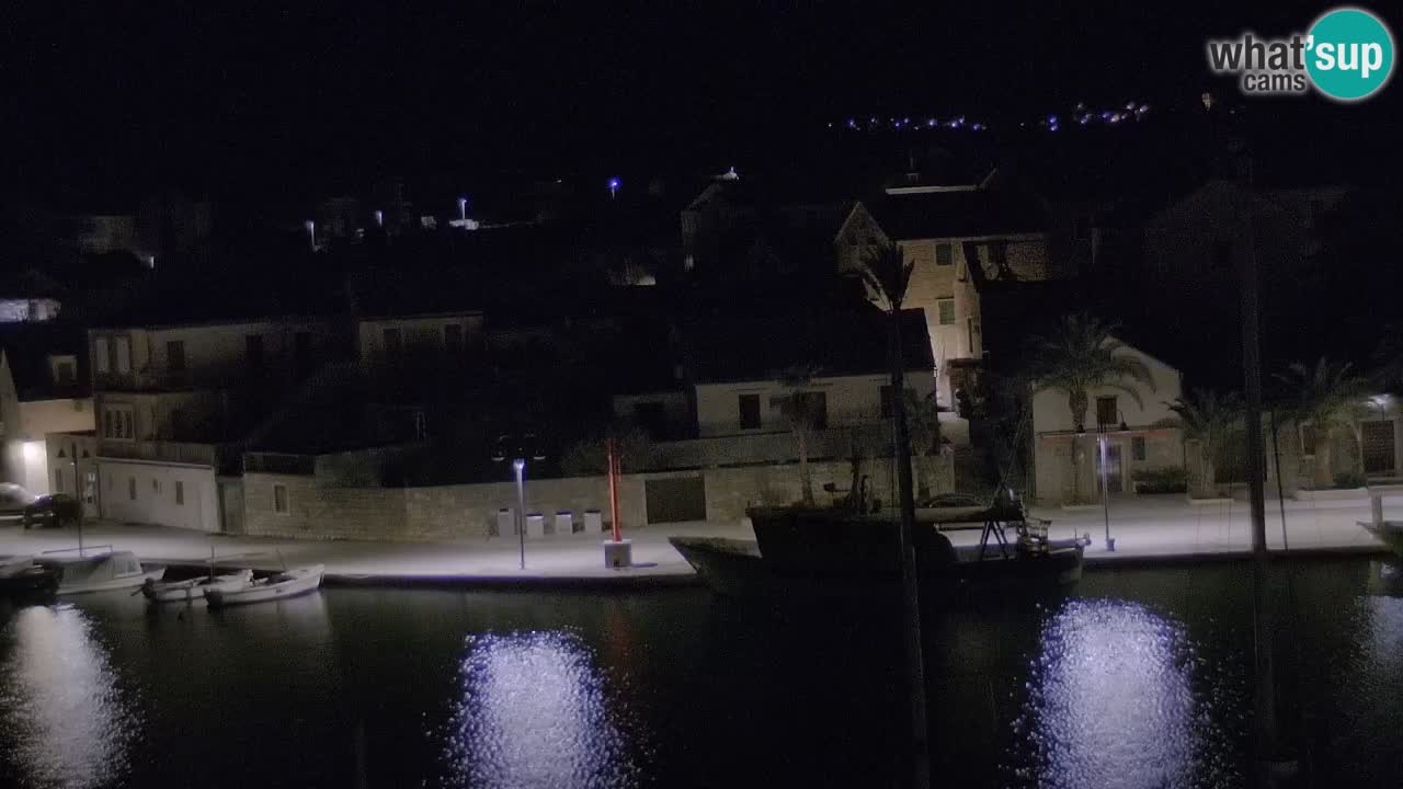 Livecam Hvar Vrboska marina | Île de Hvar | Dalmatia