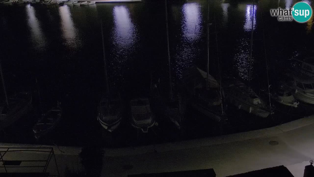 Webcam Vrboska marina | Hvar Insel | Dalmatien