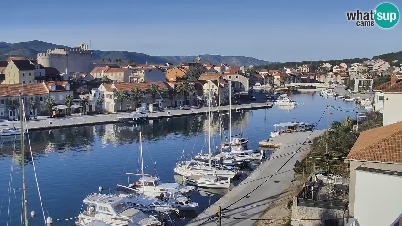 Livecam Hvar Vrboska marina | Île de Hvar | Dalmatia