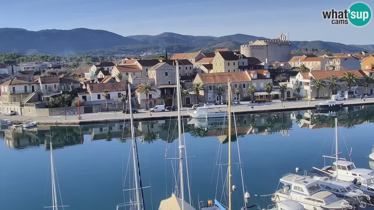Webcam Hvar Vrboska marina | Dalmazia