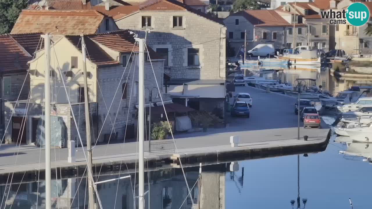 Webcam Hvar Vrboska marina | Dalmazia