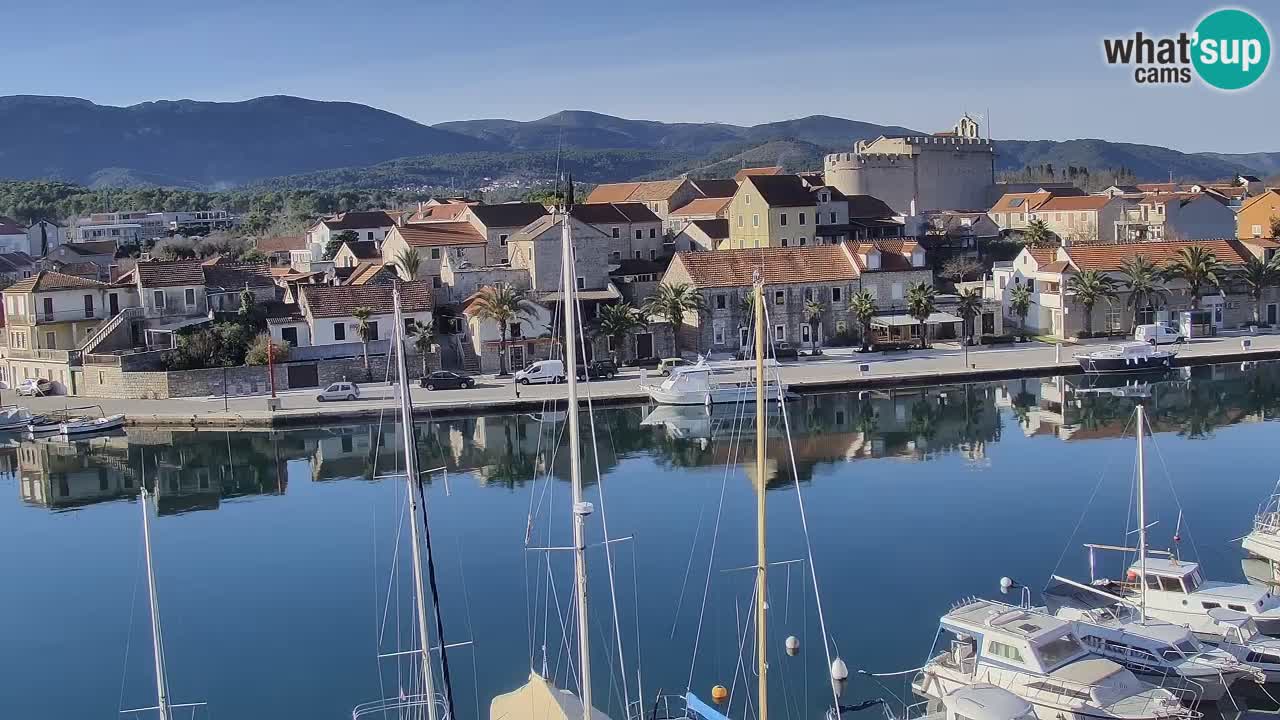 Webcam Hvar Vrboska marina | Dalmazia