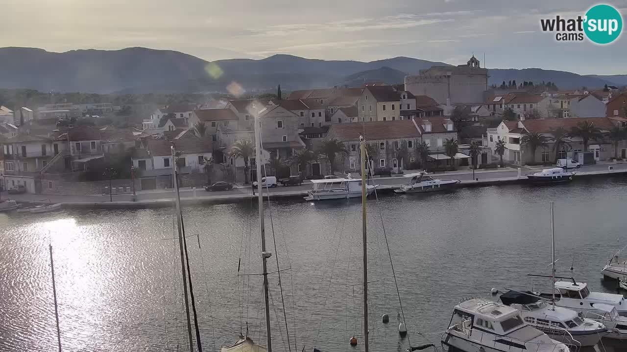 Web kamera Hvar Vrboska marina | otok Hvar | Dalmacija