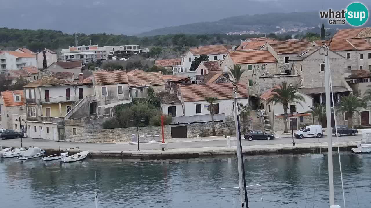Webcam Vrboska marina | Hvar Insel | Dalmatien