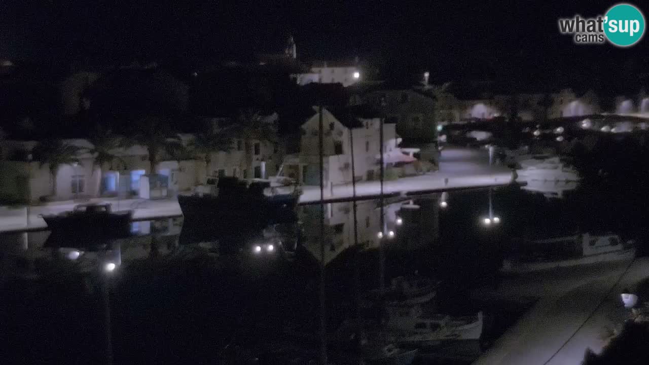 Webcam Vrboska marina | Hvar Insel | Dalmatien