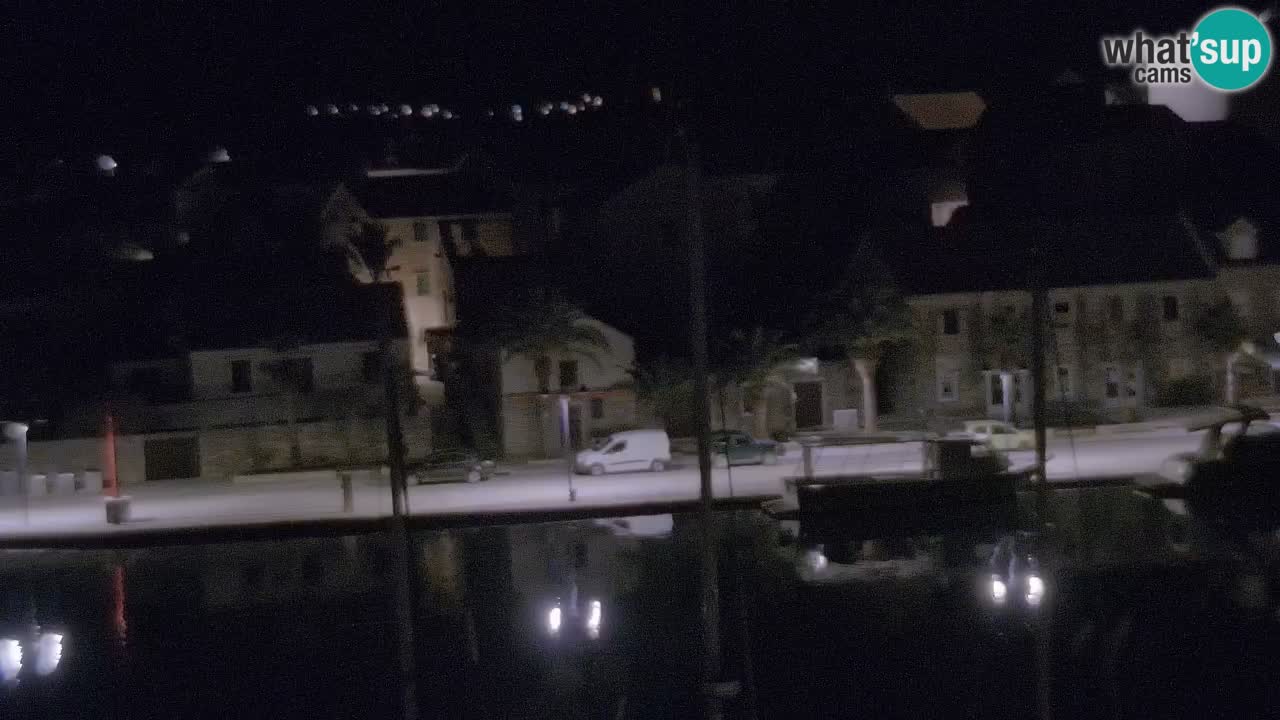 Livecam Hvar Vrboska marina | Île de Hvar | Dalmatia