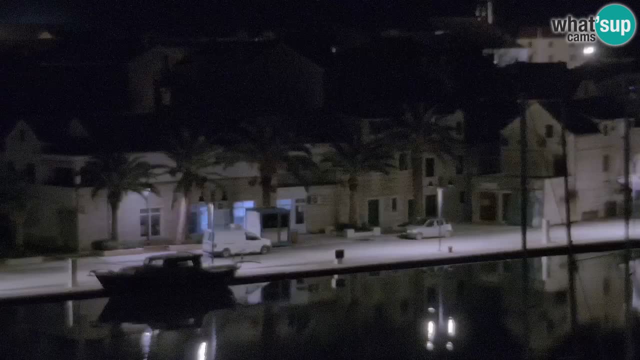 Webcam Vrboska marina | Hvar Insel | Dalmatien