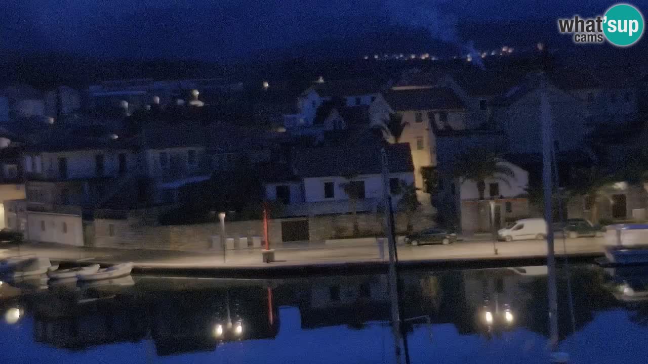 Livecam Hvar Vrboska marina | Île de Hvar | Dalmatia