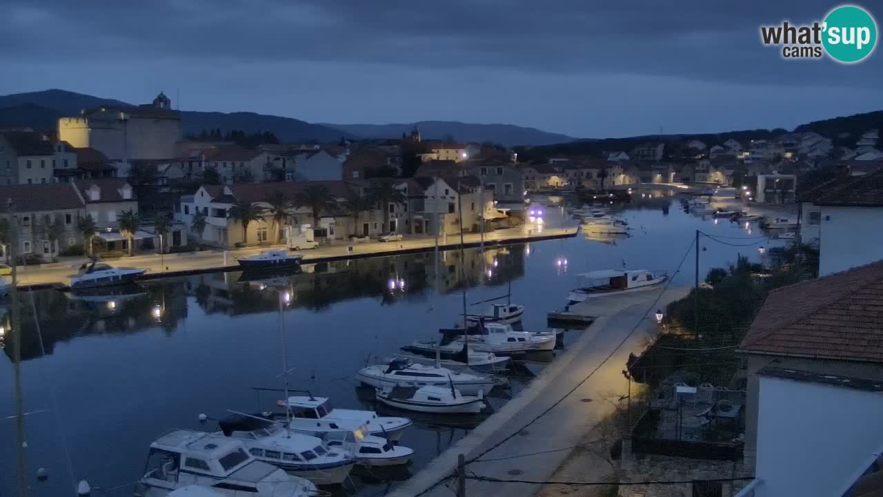 Livecam Hvar Vrboska marina | Île de Hvar | Dalmatia