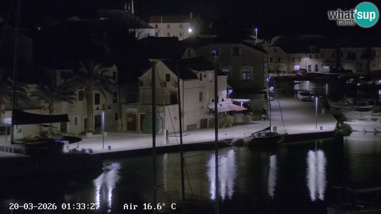 Webcam Vrboska marina | Hvar Insel | Dalmatien